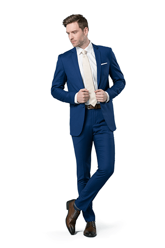 A product image for the Cobalt Blue Suit